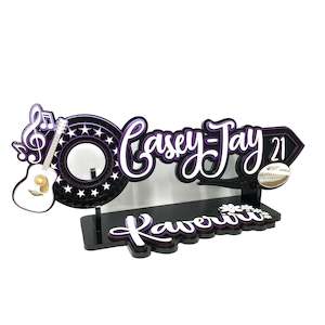 20C- Music & rugby lover key