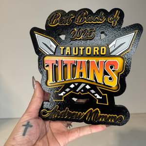 Plaques: Mini sports Plaque/trophies