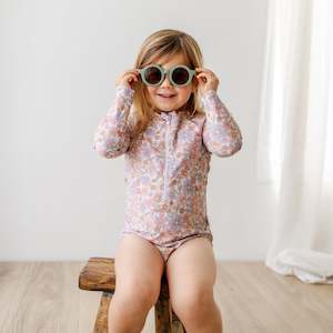 Kids Swimwear: Harper Swimsuit | Floral Whimsy