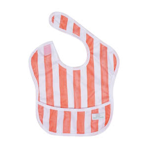 Bibs: Classic Bib | Coral Stripes