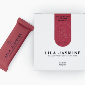 Lactation Food Drink: Lactation Bar | Berry and White Choc