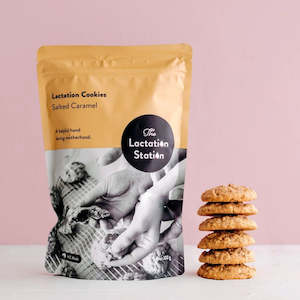 Lactation Food Drink: Lactation Cookies | Salted Caramel