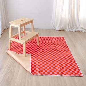 Raspberry Slice Messy Mat