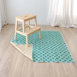 Mint Tropics Messy Mat