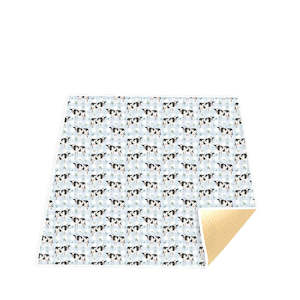 Painting Messy Play: Friesians Messy Mat