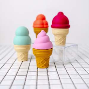 Bath Toys: Silicone Ice Cream Bath Set