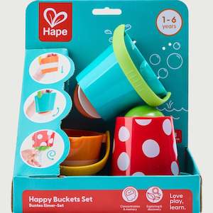 Bath Toys: Happy Buckets Set