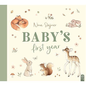 Journals: Nina Stajner Babys First Year Record Book