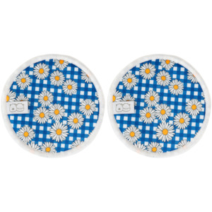 Mama: Daisy Gingham Breast Pads