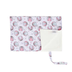 Nappy Accessories: Mermaid Shells Reusable Change Mat