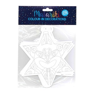 Matariki Colour-In Star Set