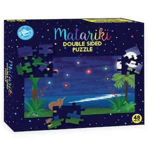 Puzzles: Matariki Double Sided Jigsaw Puzzle 48pc