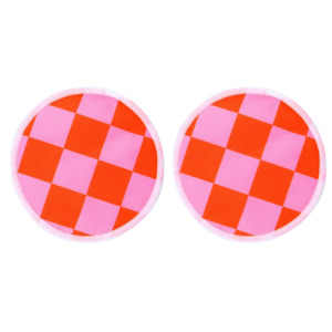 Raspberry Slice Breast Pads