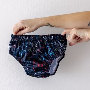 Game On Large Swim Nappy