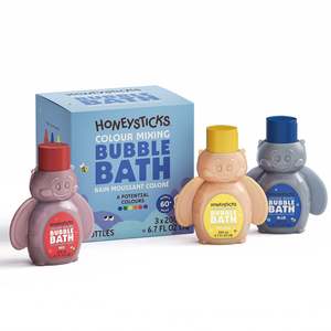 Bath: Honeysticks Bubble Bath Colour Mixing 3 pack