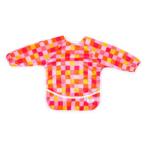 Sleeved Bib | Mosaic Pop