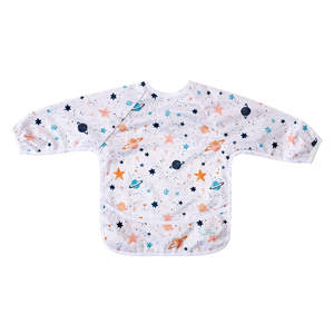 Bear Moo Bibs: Sleeved Bib | Stardust