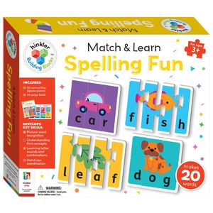 Puzzles: Building Blocks Match & Learn Spelling Fun