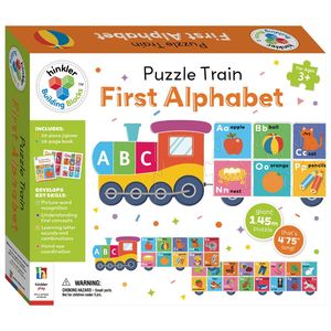 Building Blocks Puzzle Train First Alphabet
