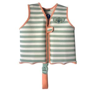 Kids Swimming Vest | Resort Stripe Koala 3-6 Years