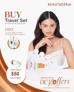 Beautederm Promotion: Blooming with Pride June Promo for Beauté Set Travel Pack