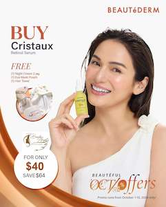 Skin-sational Oct-Offer for Cristaux Retinol Serum Skin Repair 30ml