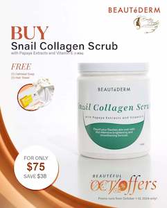 Blooming with Pride June Promo for Snail Collagen Body Scrub 1kg