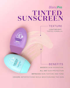 BlancPro Tinted Sunscreen 50ml (light beige)