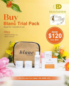 Beautederm Promotion: Blooming with Pride June Promo for BLANC Set Trial Pack