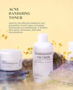 Beaute Toners Facial Wash: BLANC Acne Banishing Toner 120ml