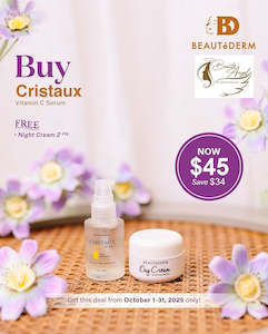 Beautederm Promotion: Skin-sational Oct-Offer for Cristaux Vitamin C Serum Skin Energizing Serum 30ML