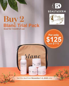 Beautederm Promotion: November Glow Deals for BLANC Trial Set