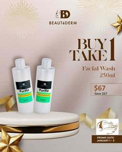 Fiestang Pinoy Promo for Purifié Facial Wash Refill 250ml Bundle