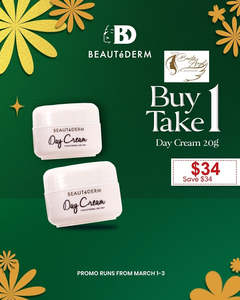 Beautederm Promotion: July Promo for Day Cream 20g B1T1