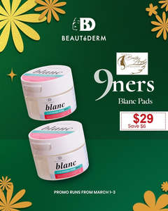 Beautederm Promotion: July Promo for Blanc Cleansing Pads (60pads)
