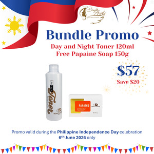 Fiestang Pinoy Promo for Day and Night Toner 120ml Bundle