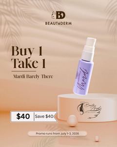Beautederm Promotion: July Promo for MARDI Cosmetics Barely There 30ml B1T1