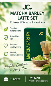 JC Matcha Barley Latte Set