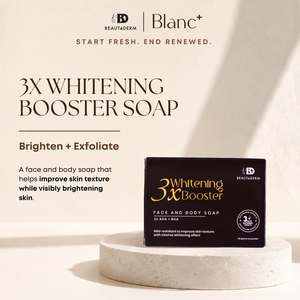 Beaute Soaps: Blanc+ 3X Whitening Soap 120g