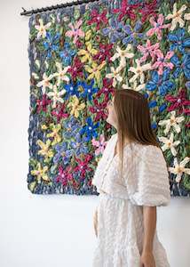 Wall Art: Plentiful | Giant Embroidery Tapestry | 1.8mt x 1.4mt