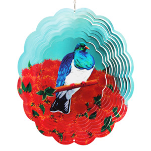 colourful: Kererū Wind Spinner