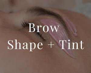 Permanent Make Up Treatments: Brow Shape + Tint