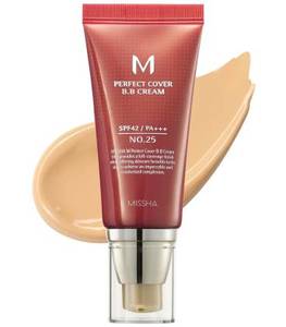 Missha M Perfect Cover BB Cream 25 Warm Beige (50ml)