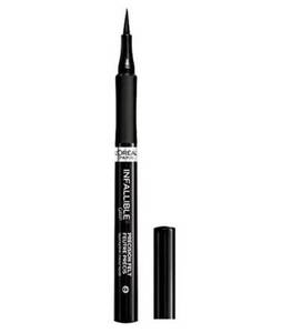 Products: L'Oreal Infallible Precision Felt Waterproof Eyeliner 600 Black