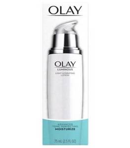 Products: Olay Luminous Light Hydrating Face Lotion