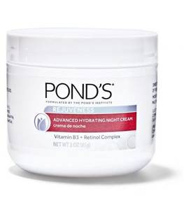 Products: Pond's Rejuveness Advanced Hydrating Night Cream