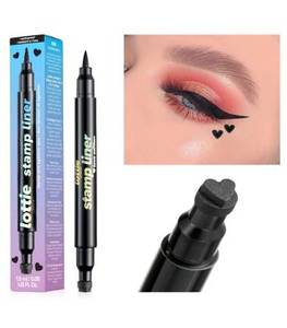 Lottie London Stamp Liner liquid Eyeliner Love Edition Heart Black