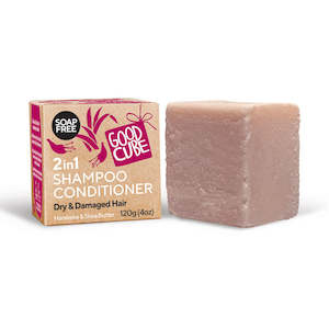 GOOD CUBE 2in1 Conditioning Shampoo Bar for Dry & Damaged Hair