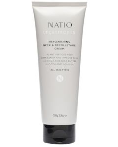 Face Moisturisers: Natio Treatments Replenishing Neck & Décolletage Cream
