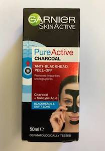 GARNIER SKIN ACTIVE PURE ACTIVE CHARCOAL 50ML